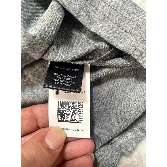 Ultra Game NFL New York Jets Football Team Shirt Mens Medium Heather Gray Logo - Picture 4 of 8